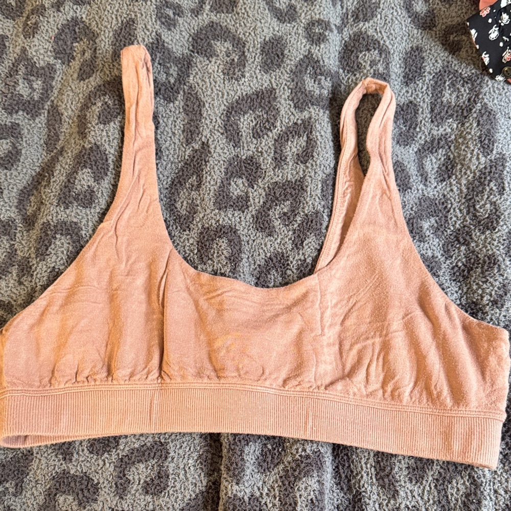 SKIMS Cotton Jersey Scoop Nude Bralette